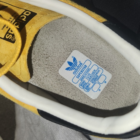 RARE Adidas Gold Suede 80s Superstars - Picture 16 of 16